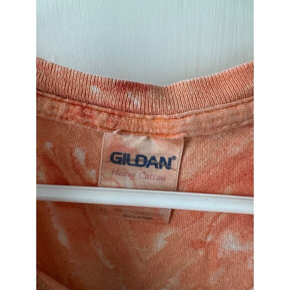 Gildan size x-large orange regional tie dye shirt - Picture 7 of 10